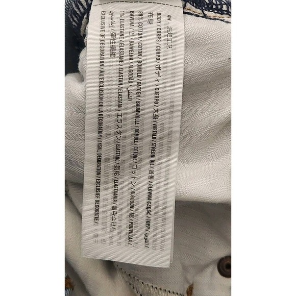 Abercrombie & Fitch 36/22 Ultra High Rise‎ 90s Straight Criss Cross Curve Jeans - Picture 6 of 13